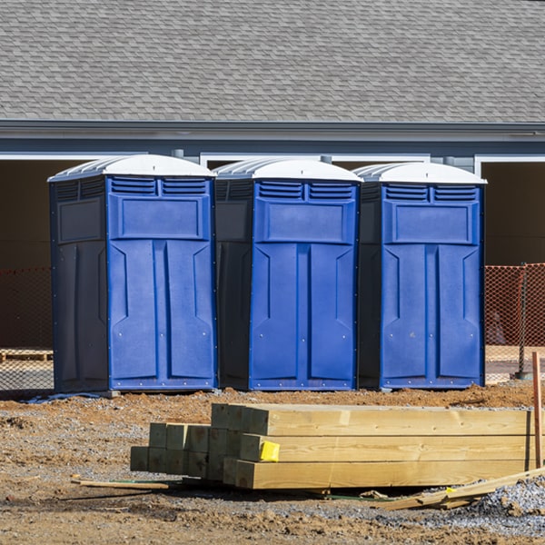 is there a specific order in which to place multiple porta potties in Josephine